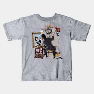 Keanu Triple Self Portrait Kids T-Shirt